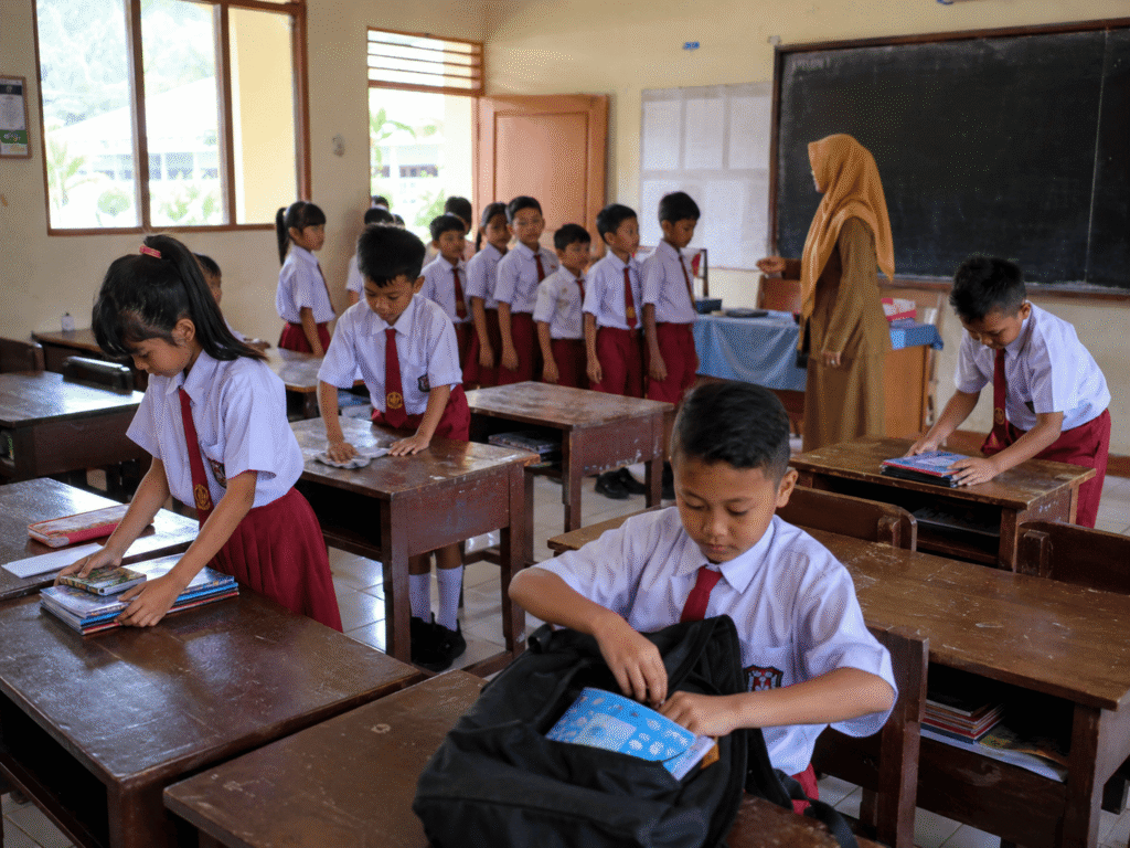 Membiasakan Hidup Disiplin dan Mandiri Sejak Usia Sekolah Dasar